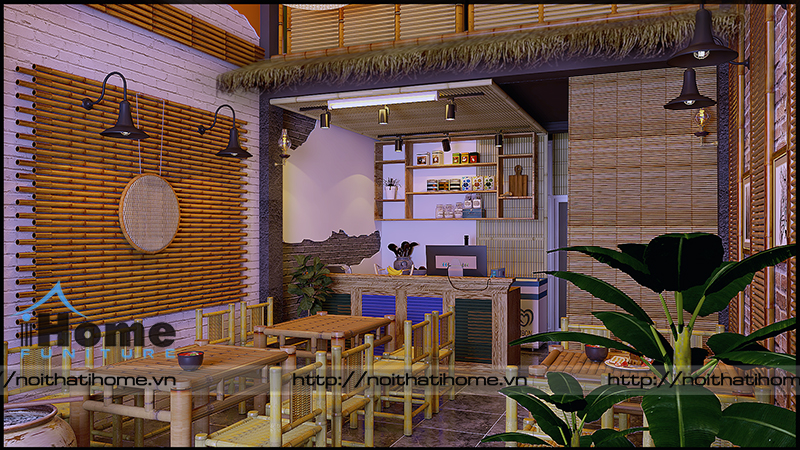 thiết kế nội thất nhà hàng hải phòng